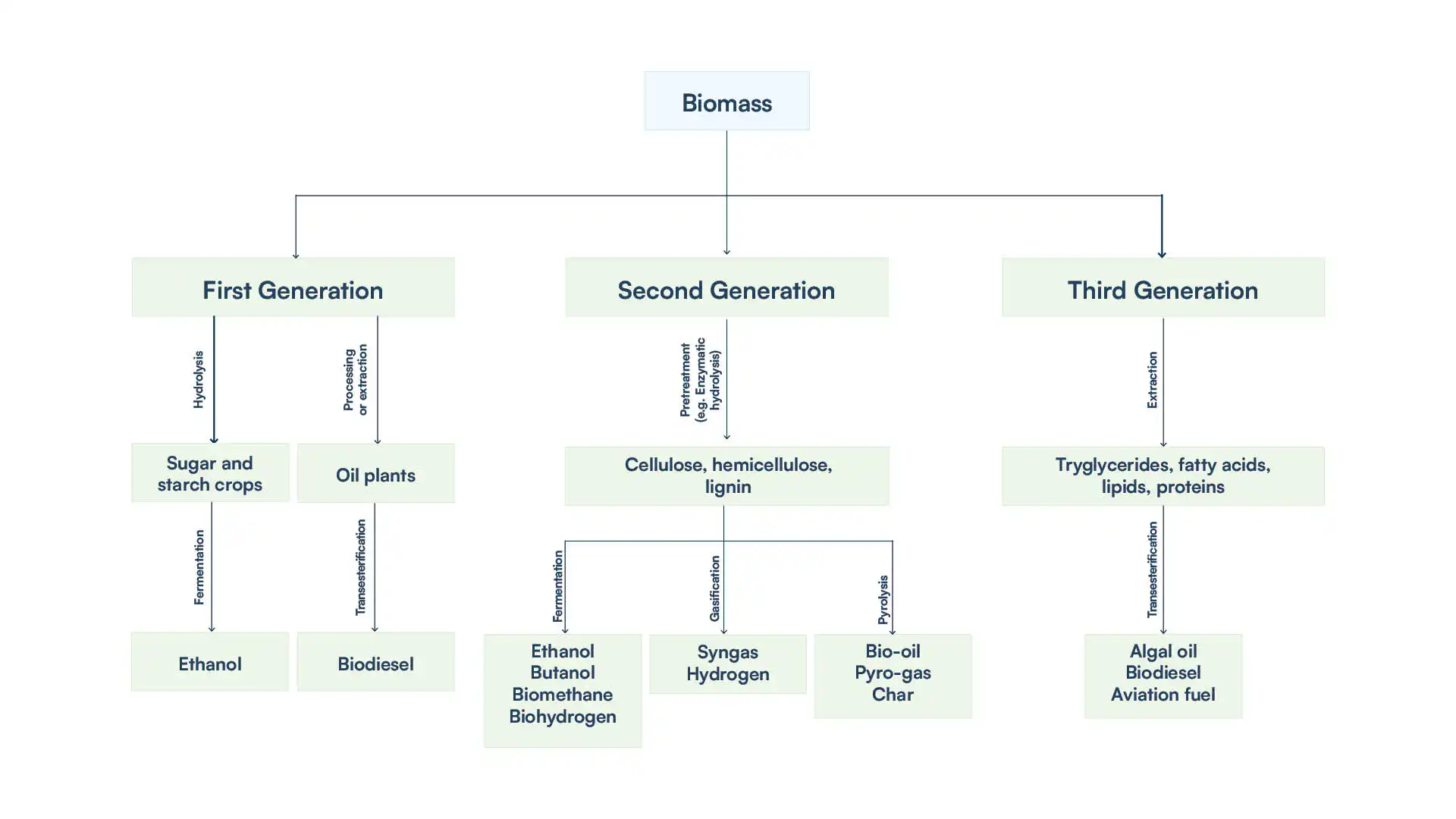 Bioethanol Production: I, II and III generation